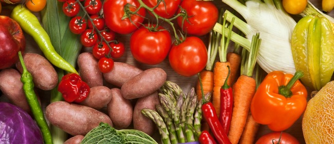 food photography of ripe fruits at the market